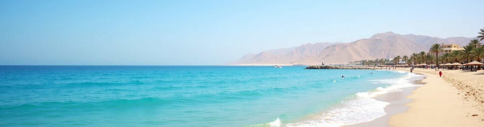 شواطئ العين السخنة وخليج السويس