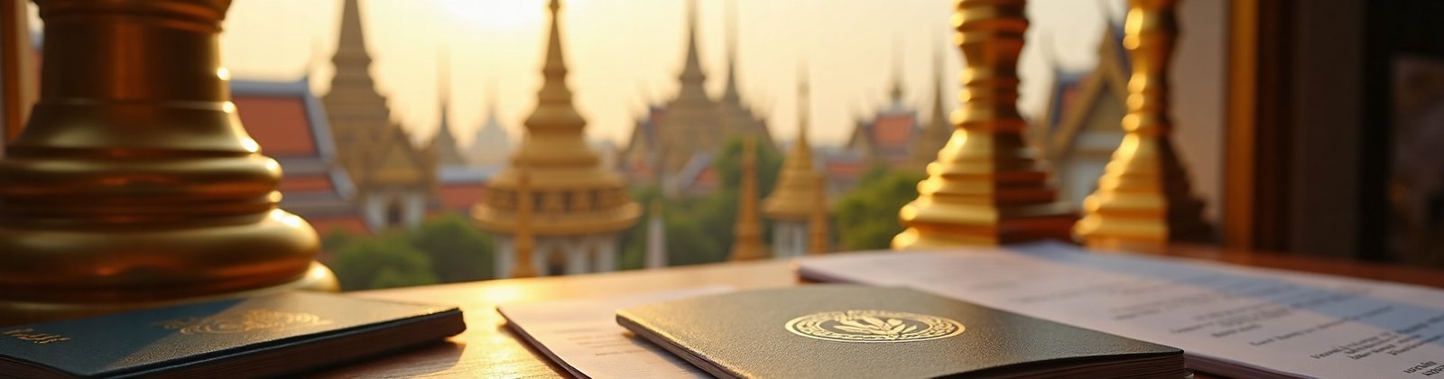 صورة سفر ووثائق مرتبطة بخدمة تايلاند أونلاين