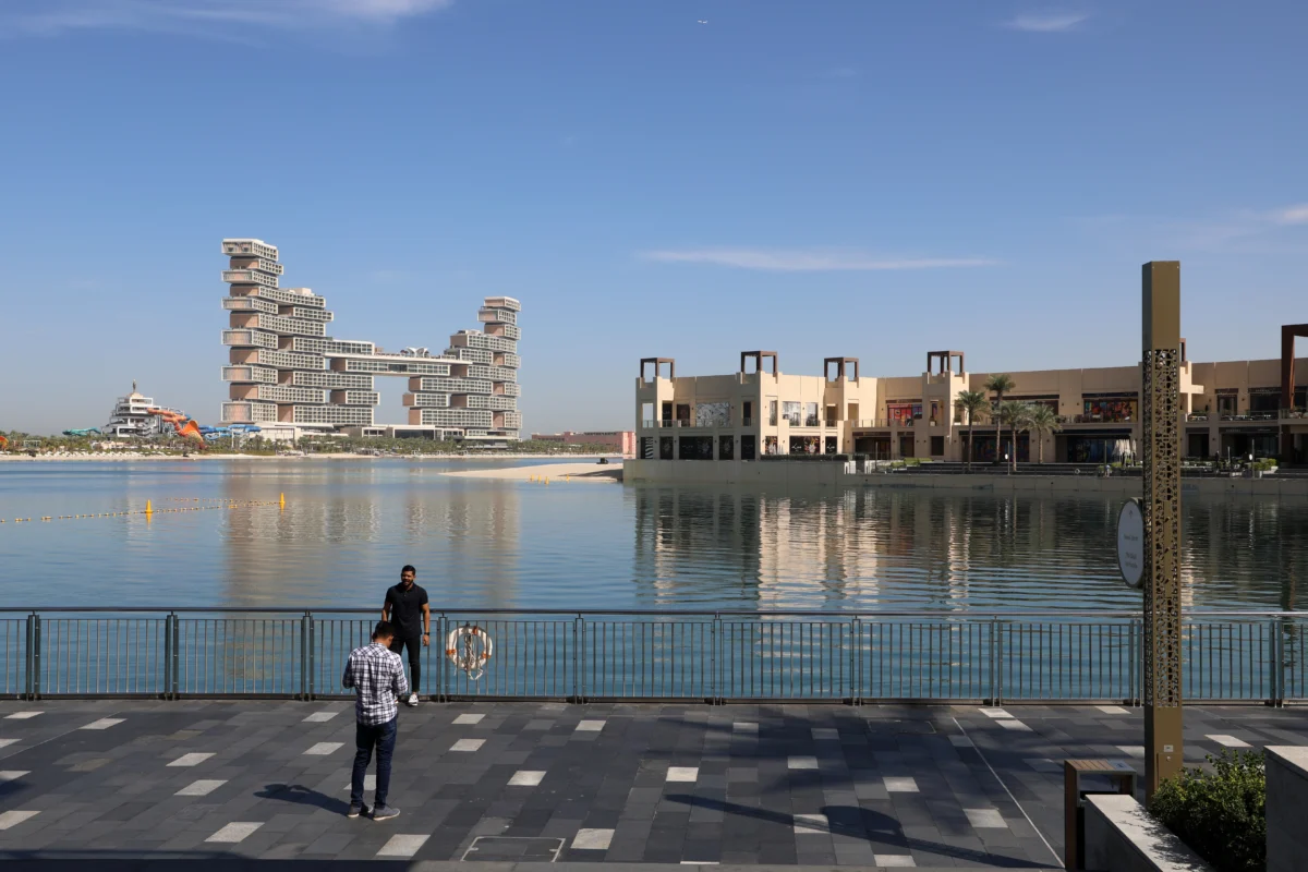 المبنى الخارجي لمنتجع أتلانتس ذا رويال ومساكن رويال أتلانتس في دبي